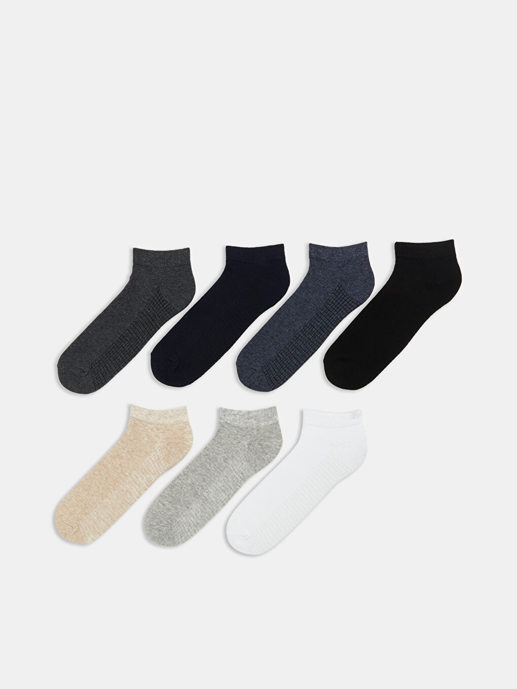 Karışık Erkek Patik Çorap 7'li