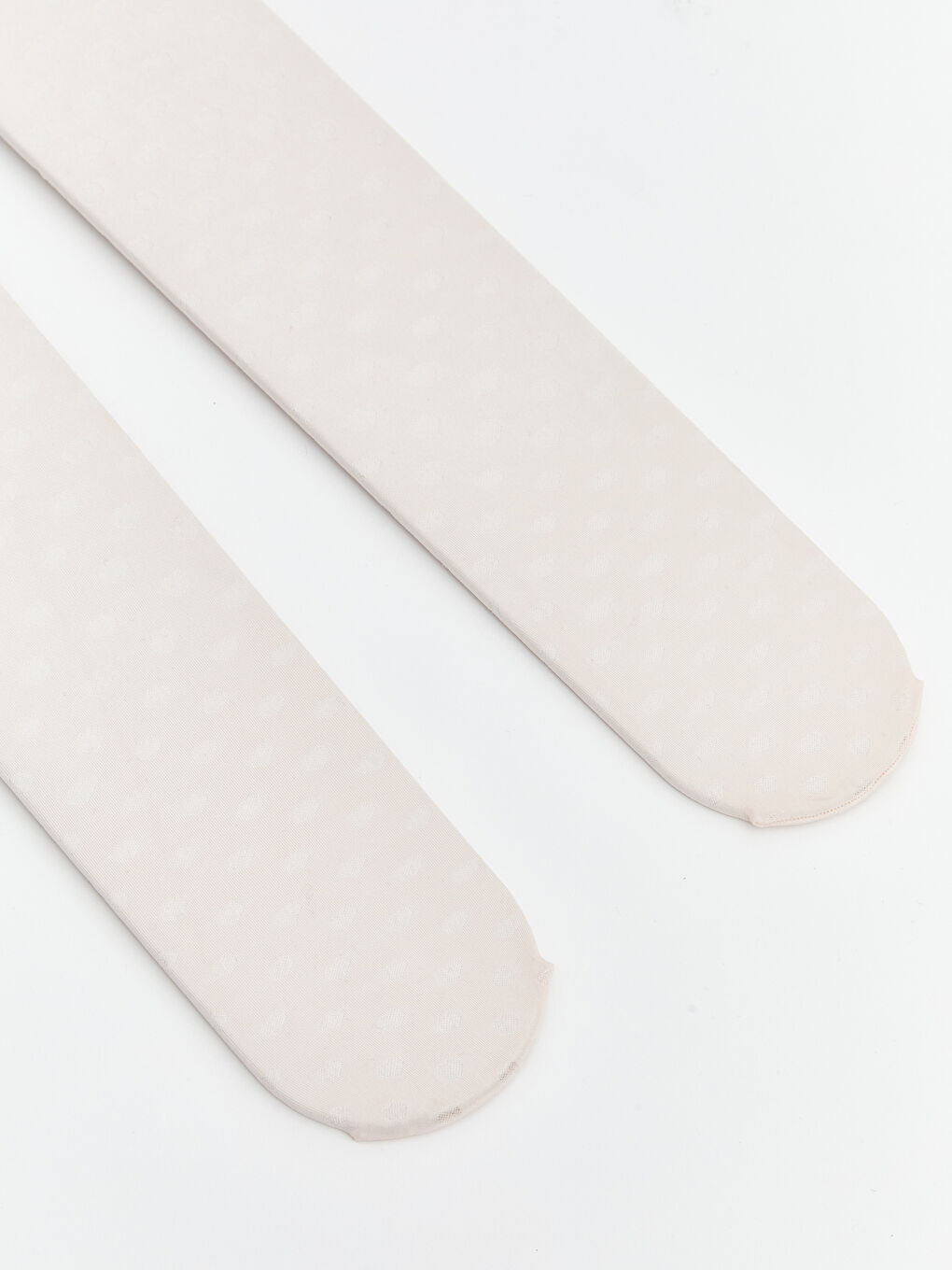 جوارب طويلة بيج فاتح / ايكرو طفلة-2