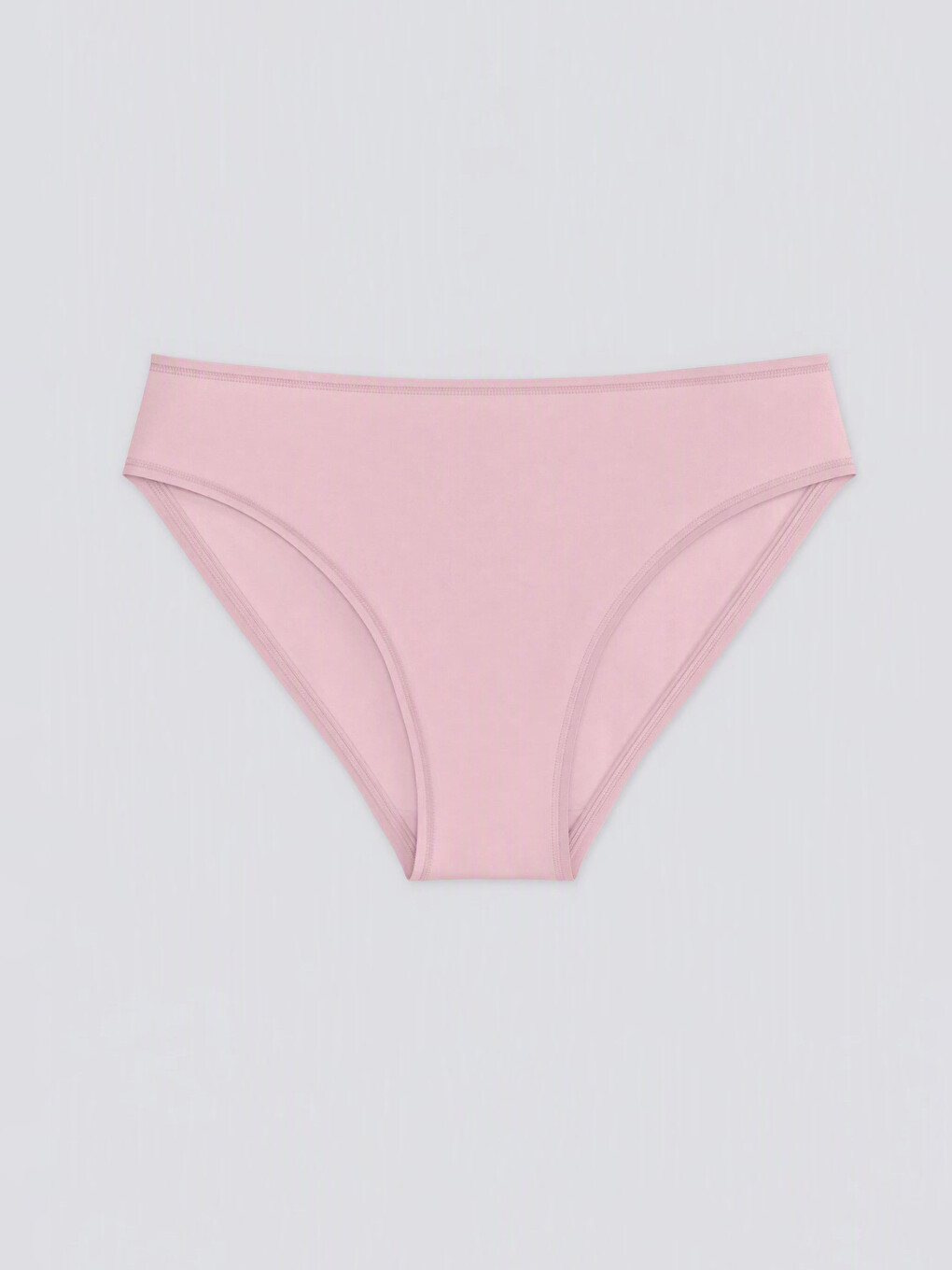 Pembe Düz Bikini Külot