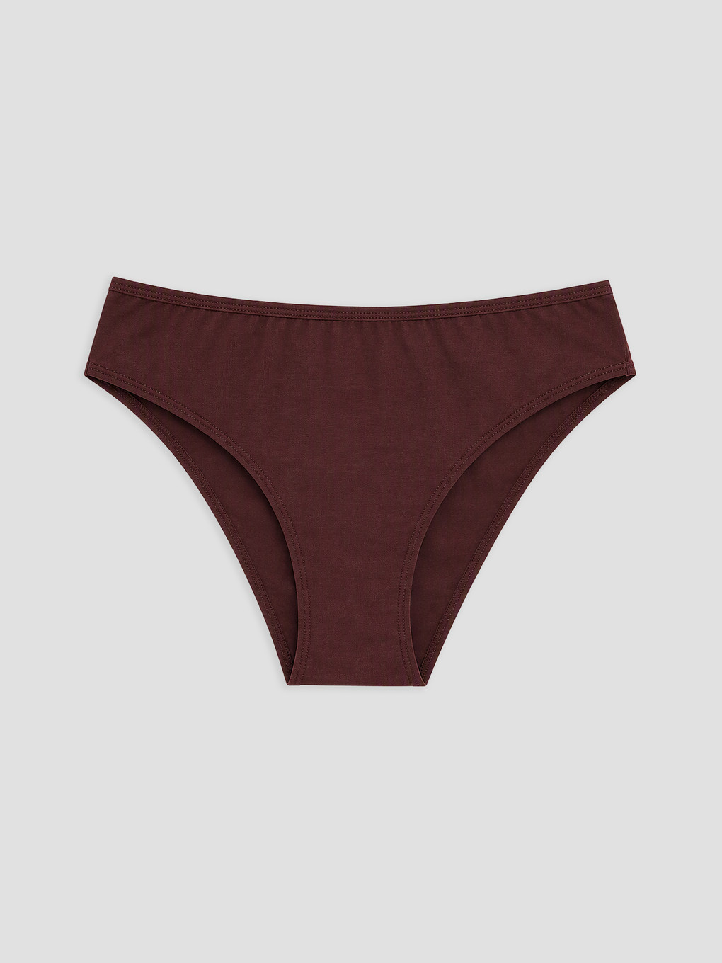 Bordo Düz Brazilian Külot