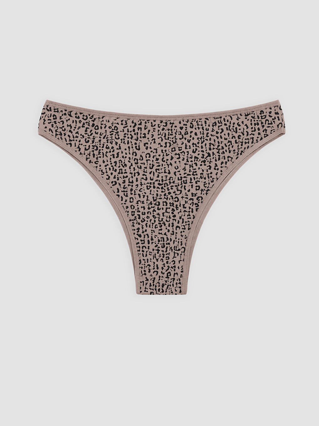 Kahverengi Leopar Desenli Brazilian Külot