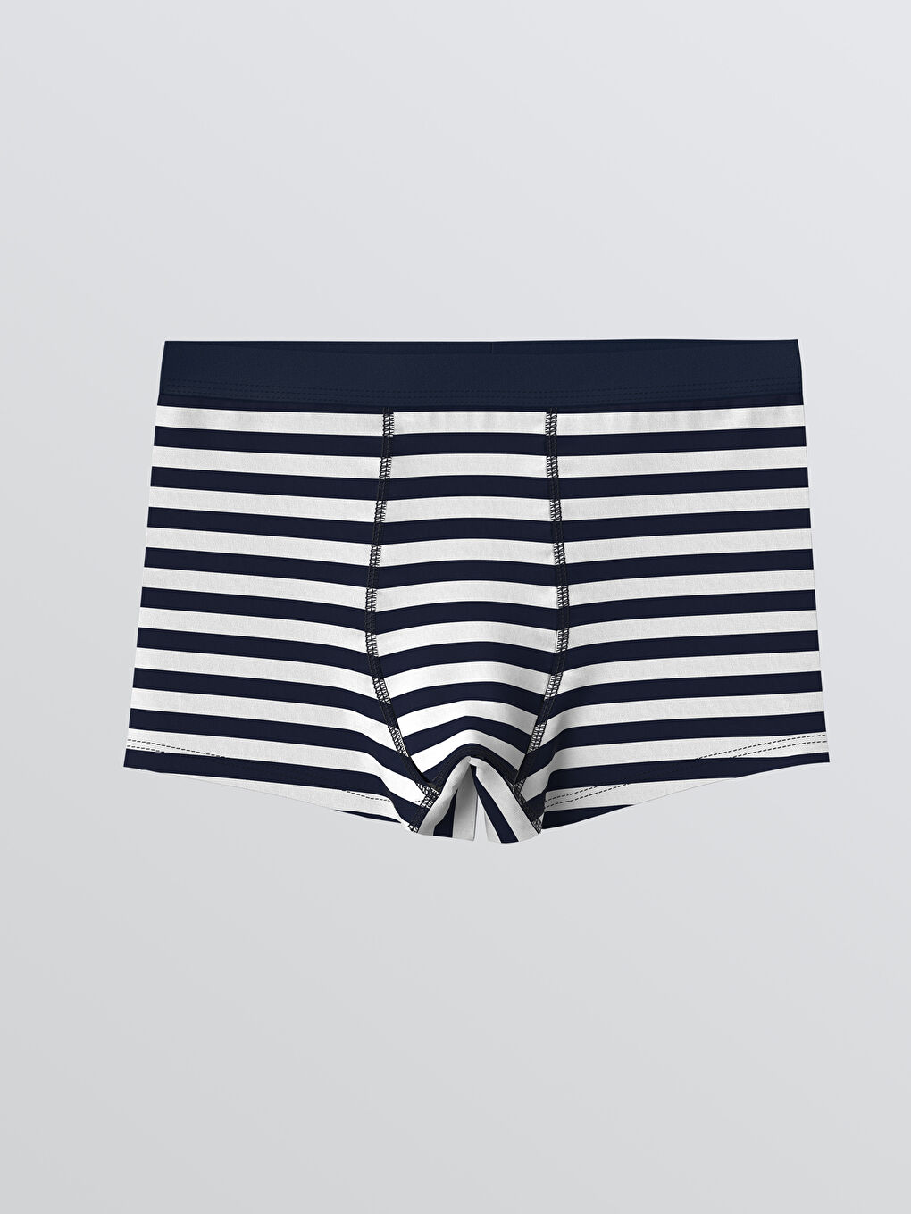 Boy NAVY Boxer Trunks-1