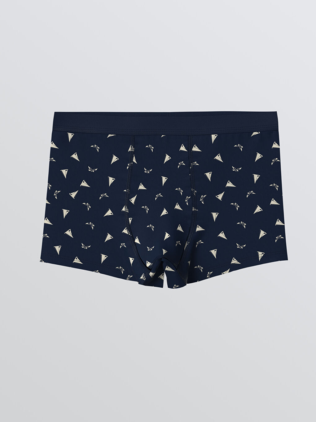 Boy NAVY Boxer Trunks-3