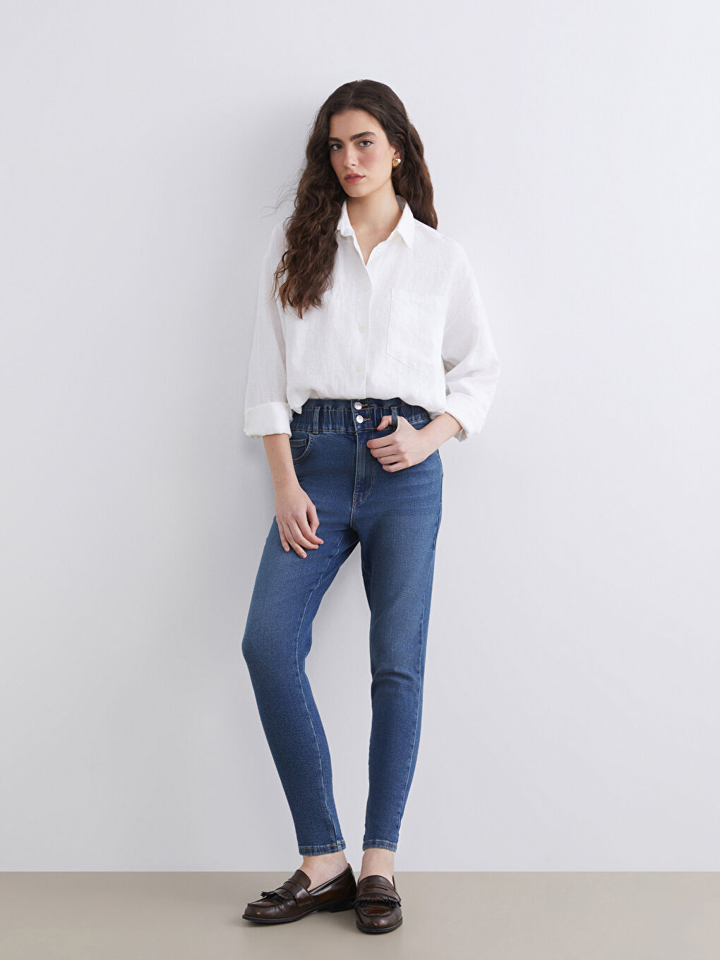 Әйелдер ИНДИГО Джинсы шалбар