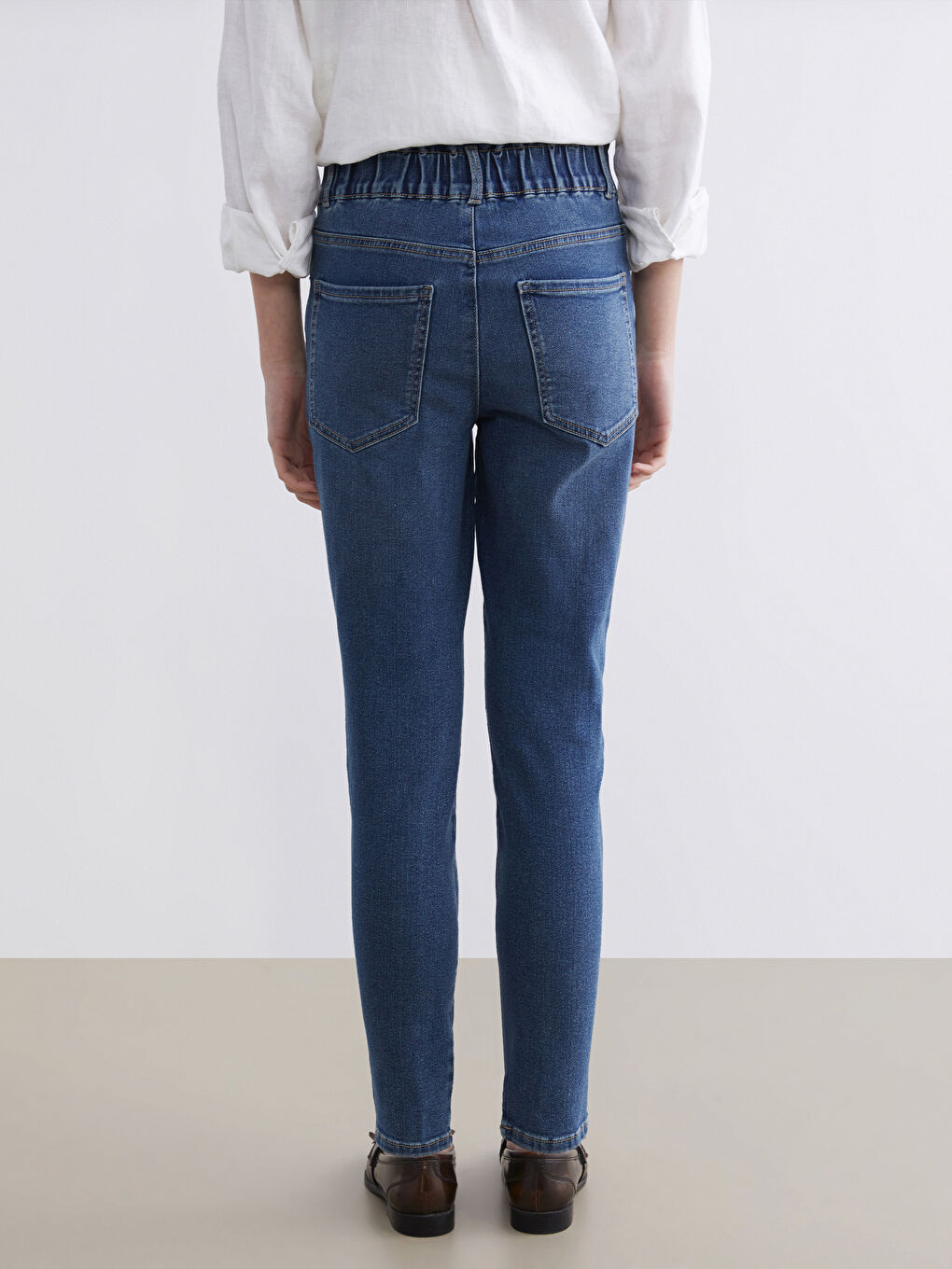 Әйелдер ИНДИГО Джинсы шалбар-3