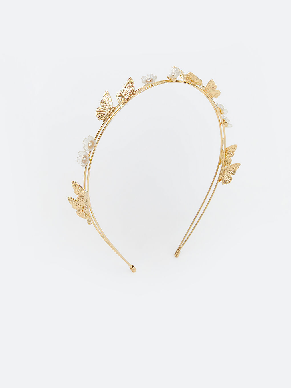 Karışık Kelebek Figürlü Kadın Taç-1