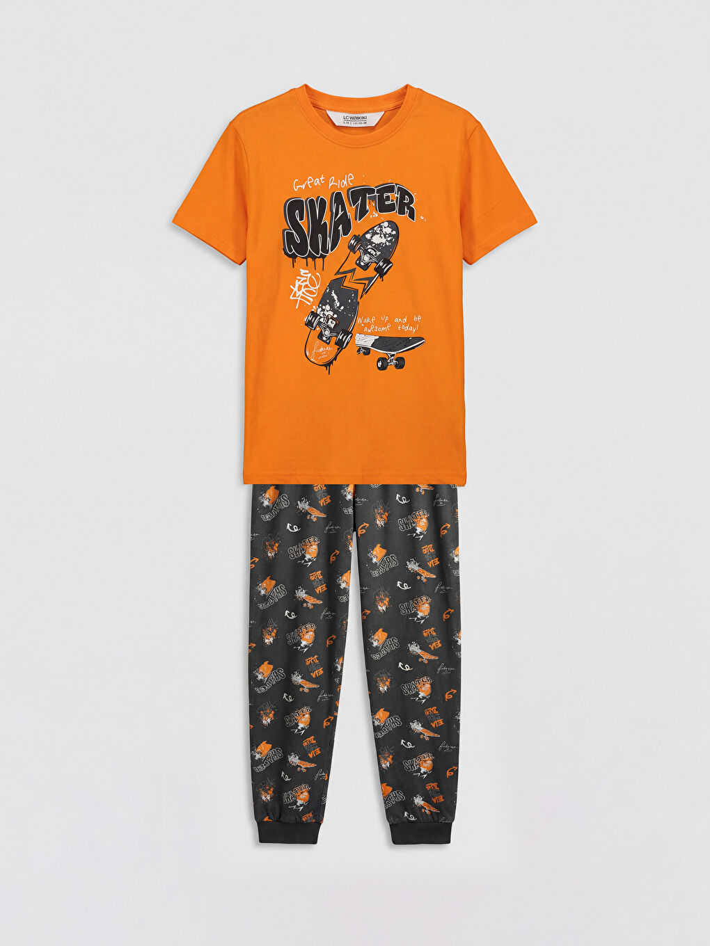 Boy ORANGE Pyjama Set