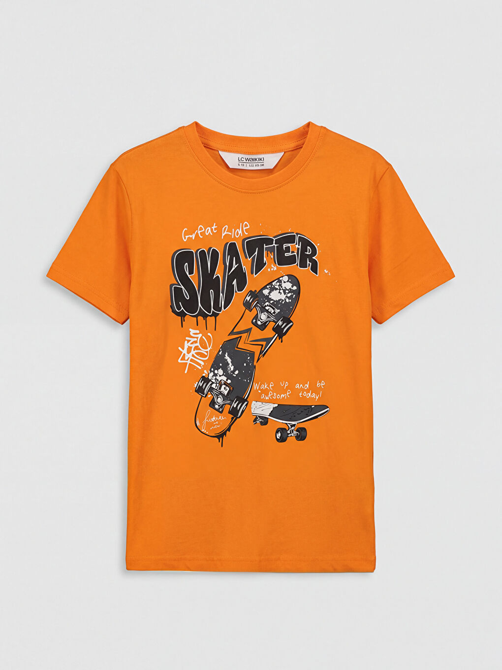 Boy ORANGE Pyjama Set-1