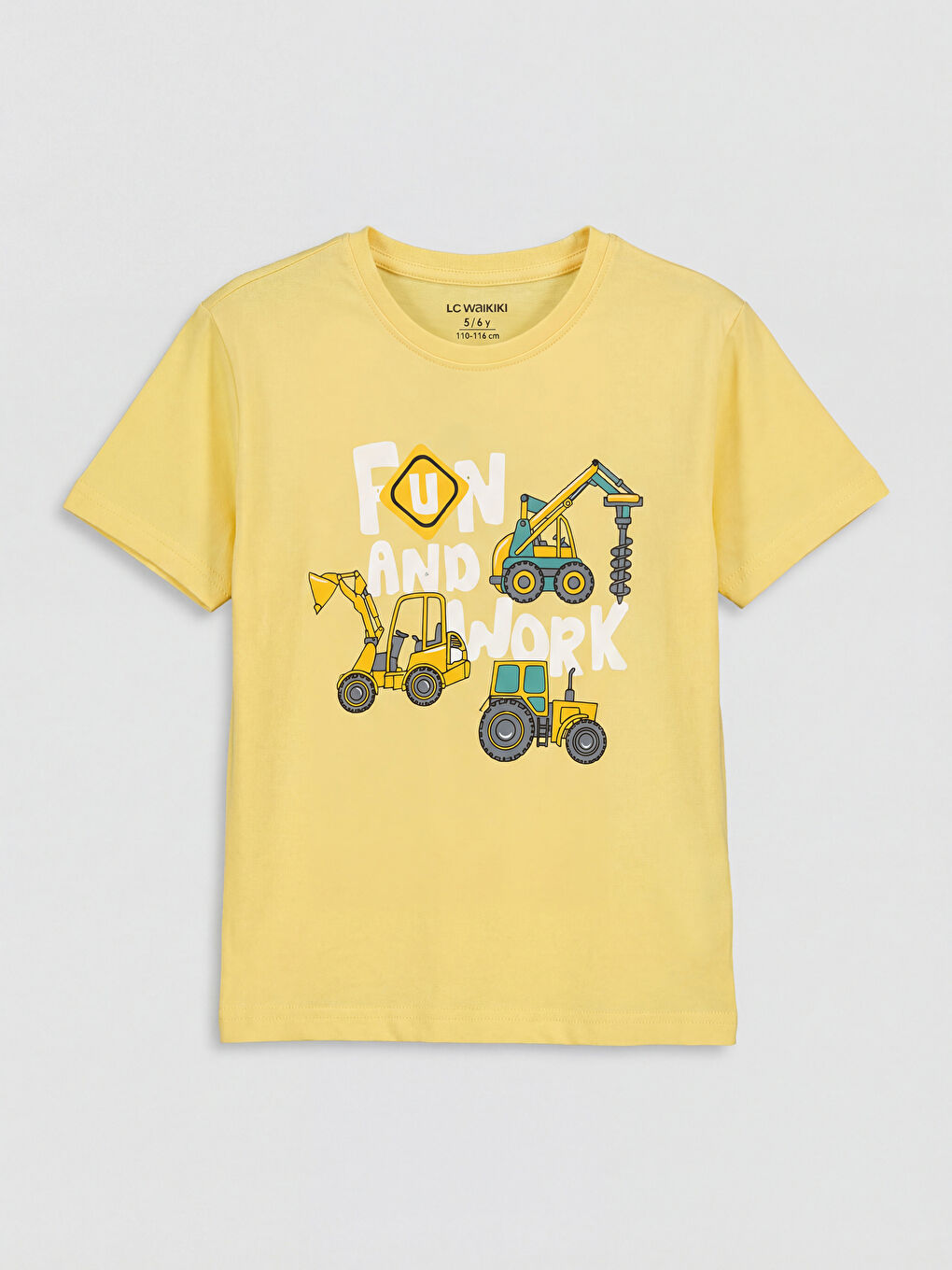 Crew Neck Printed Boys' Pyjamas Set-1