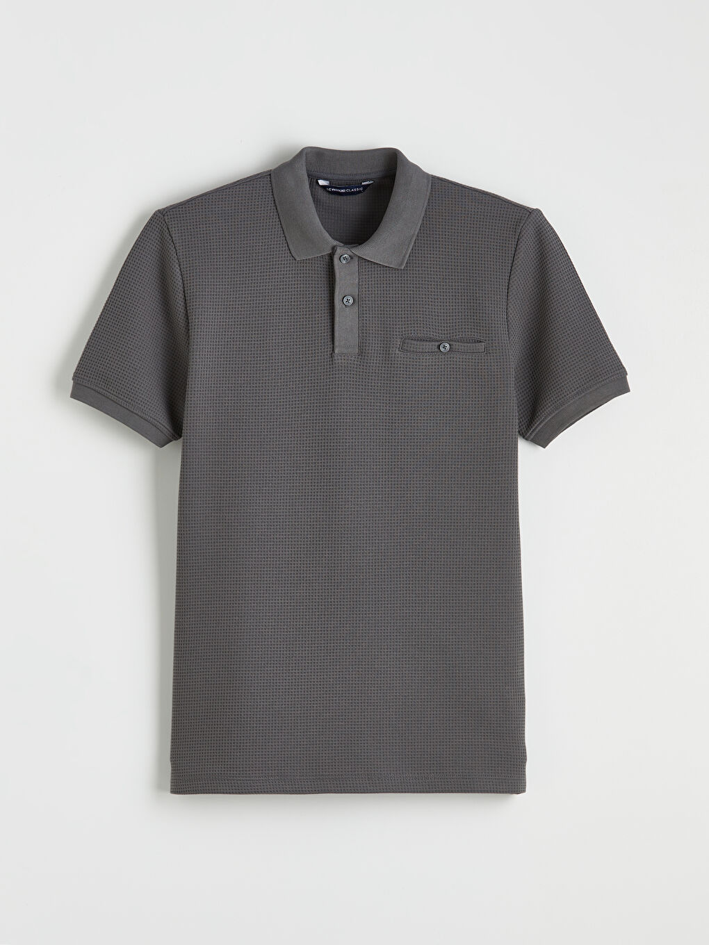 Polo Collar Men's T-Shirt-4