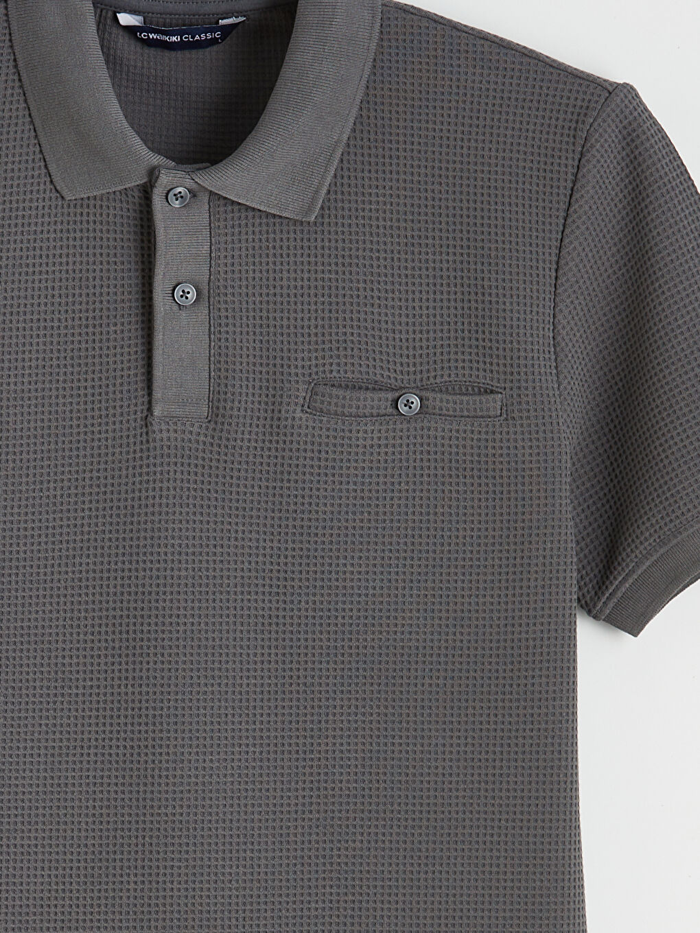 Polo Collar Men's T-Shirt-5