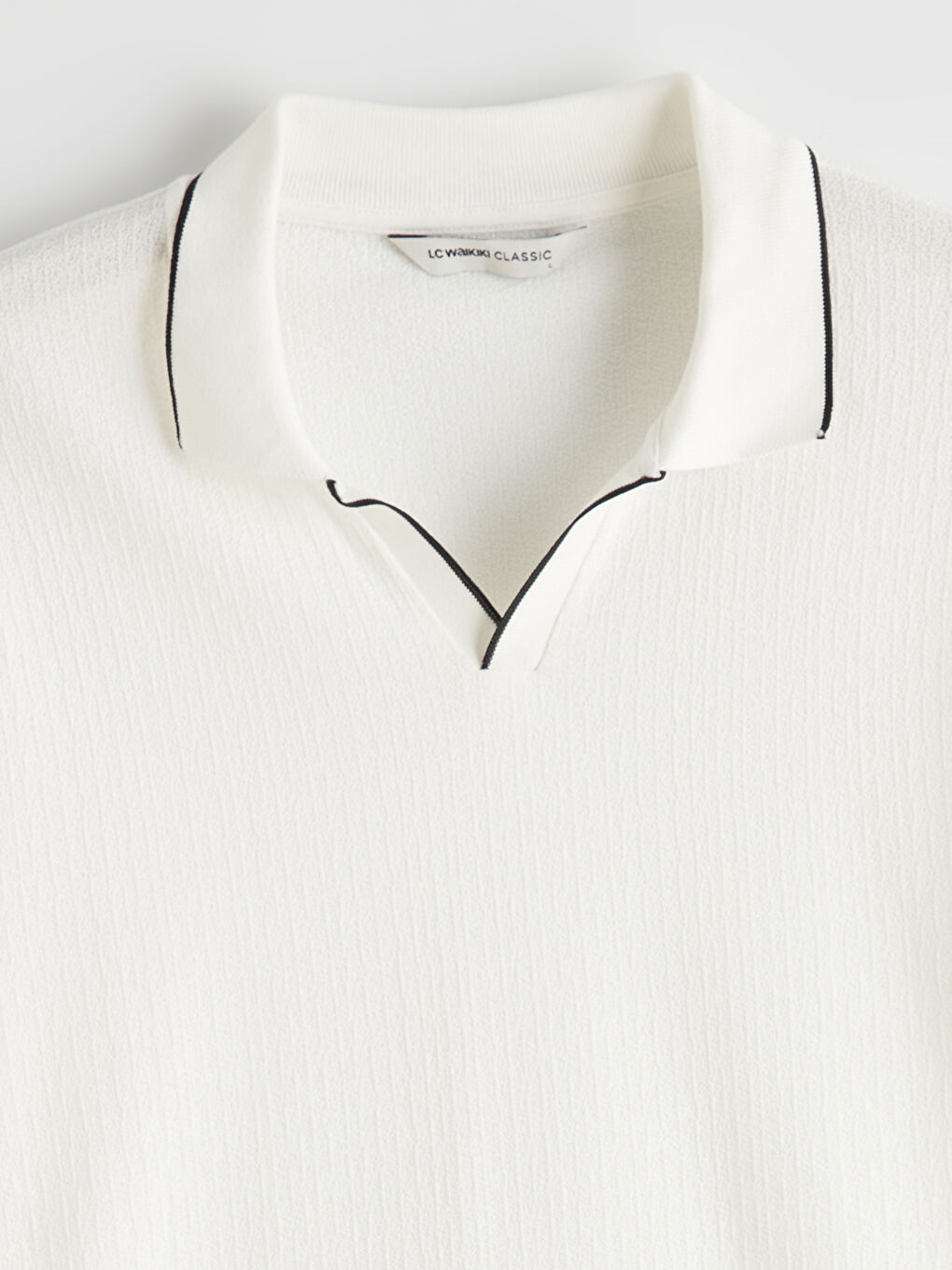 Polo Neck Jersey Men's T-Shirt-5