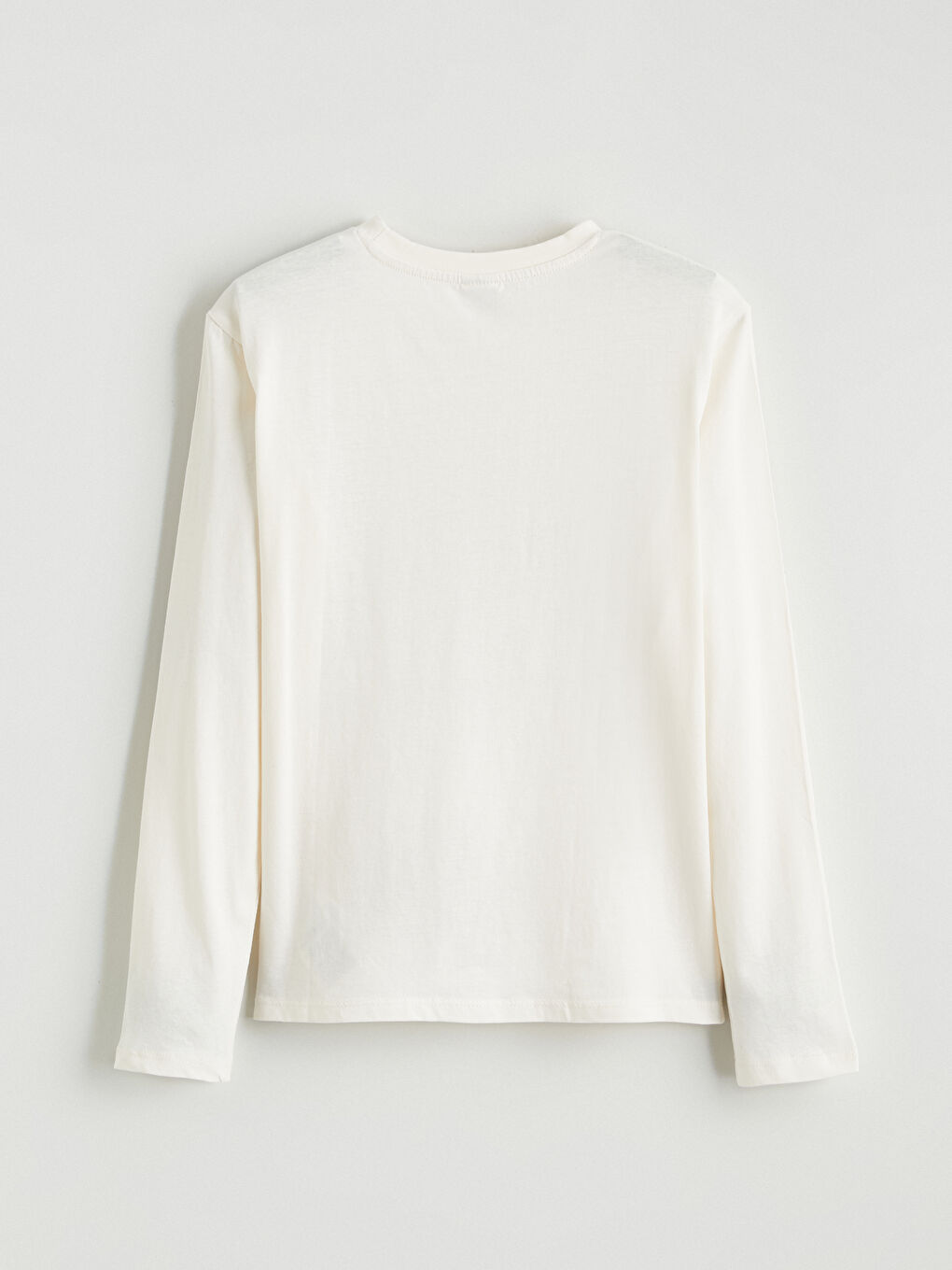 Djevojka EKRU Majica kratkih rukava-2