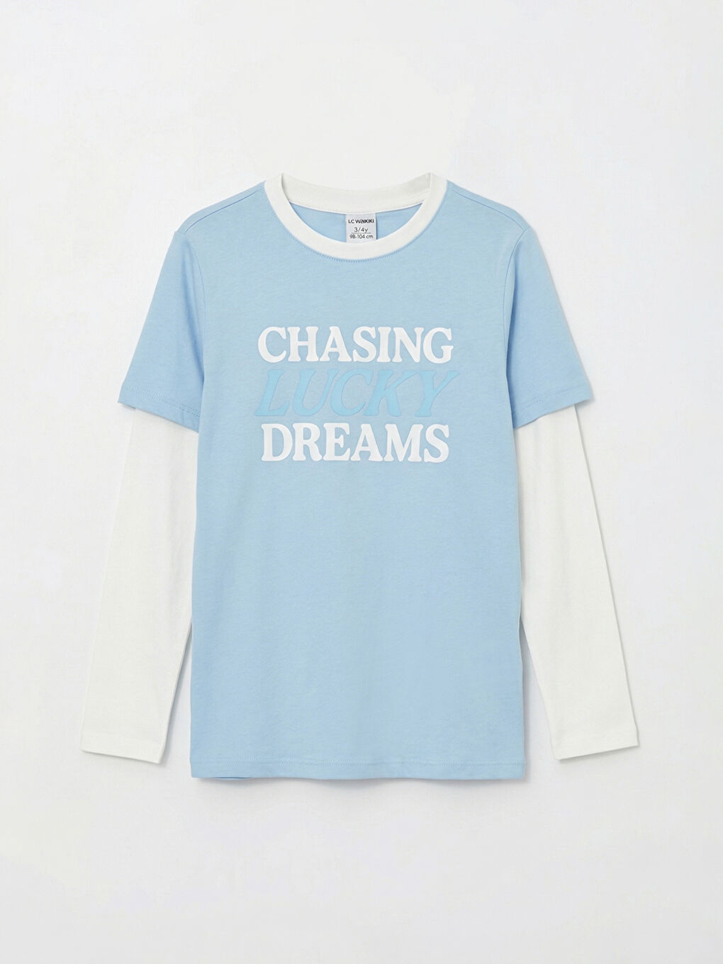 Қыздар көгілдір Футболка