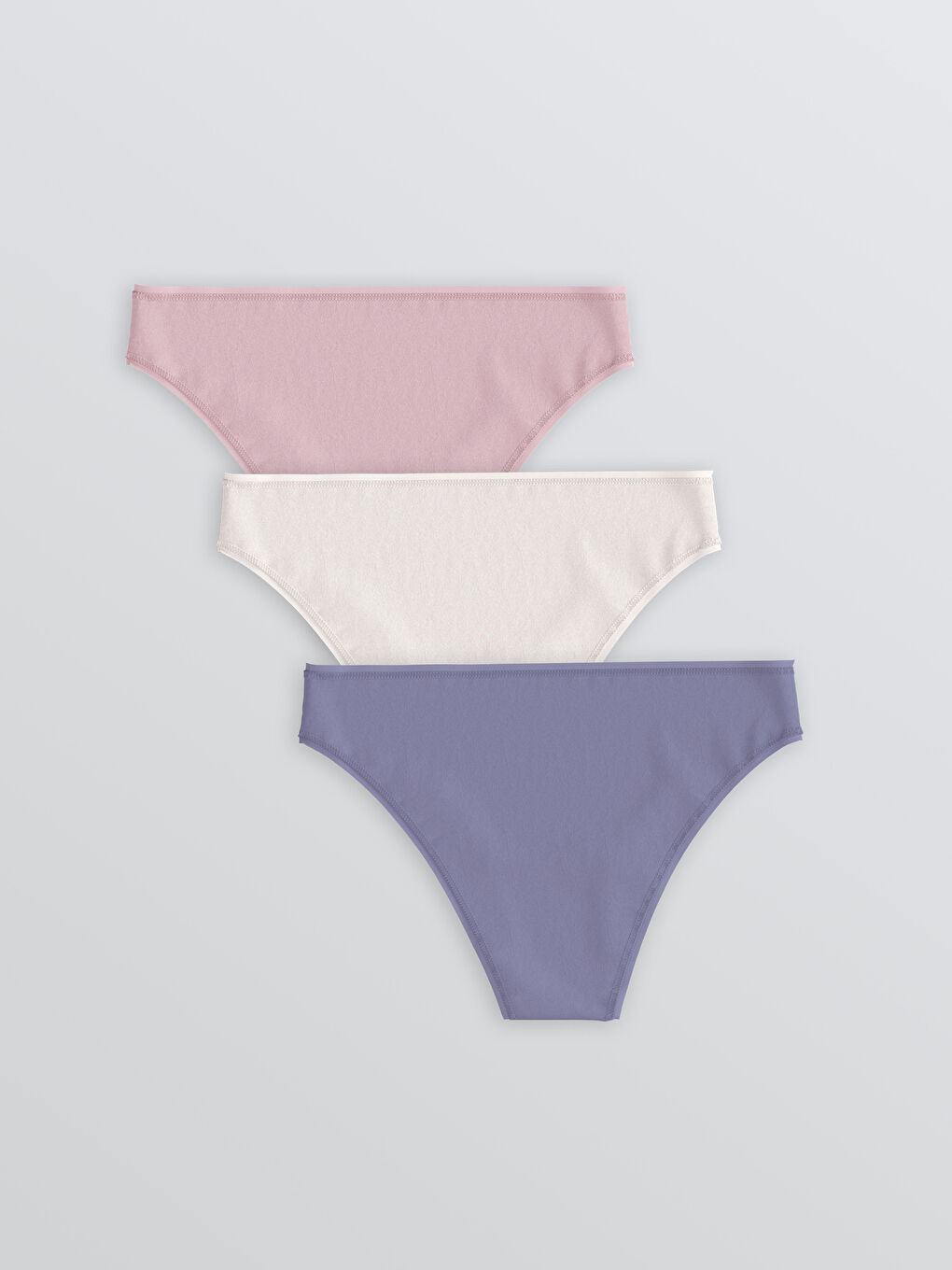 Женщины Розовый Бразильские трусики-1