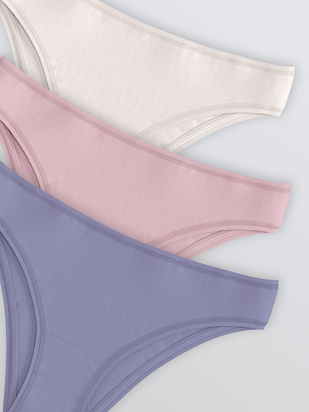 Женщины Розовый Бразильские трусики-2