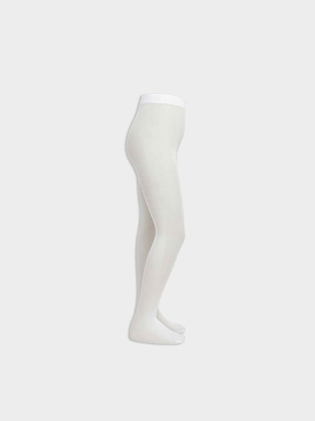 Beyaz İnce Kız Çocuk Külotlu Çorap