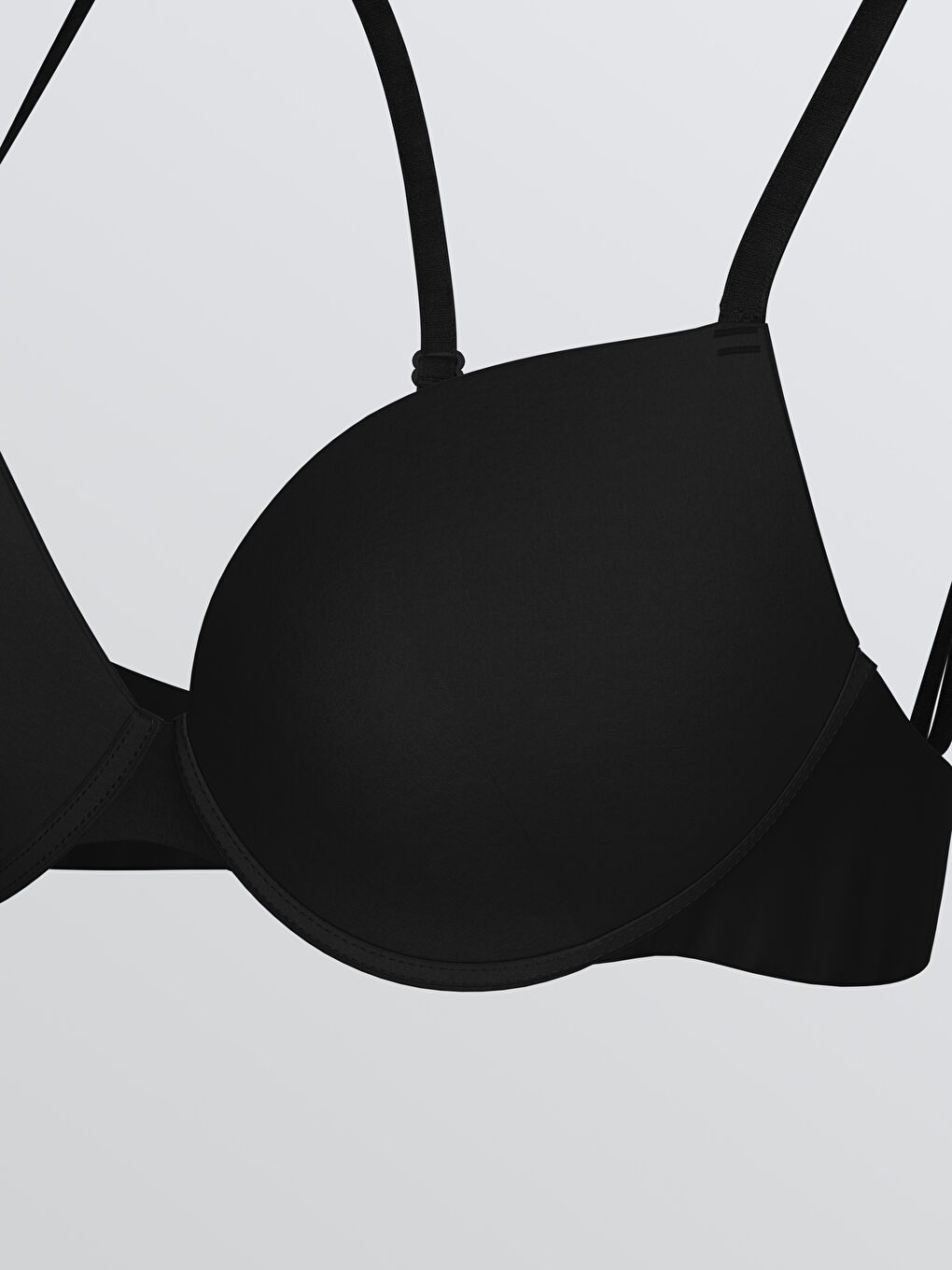 Jednobojan polupunjen brushalter za majice sa žicom-2