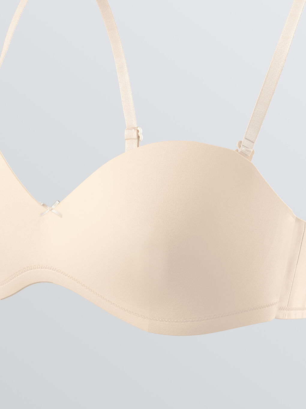 Woman PINK Strapless Bra-2