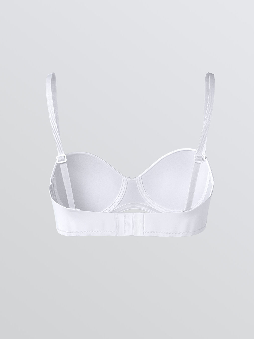 Дротовий без підкладки простий бюстгальтер без бретелей-1