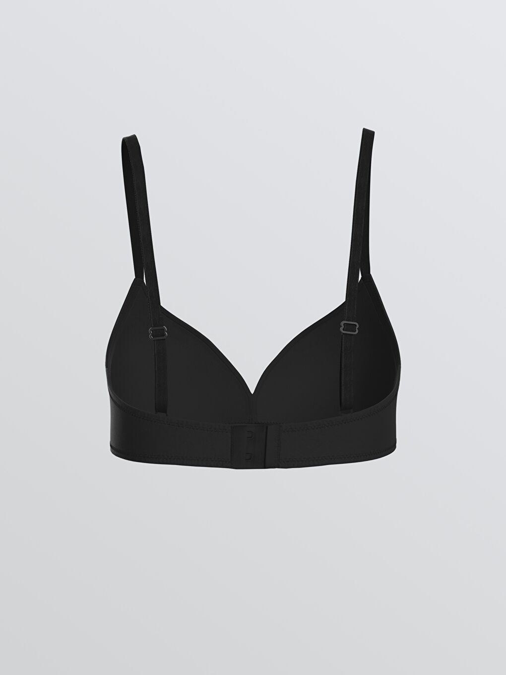 Balensiz Dolgusuz Düz Üçgen Sütyen-1