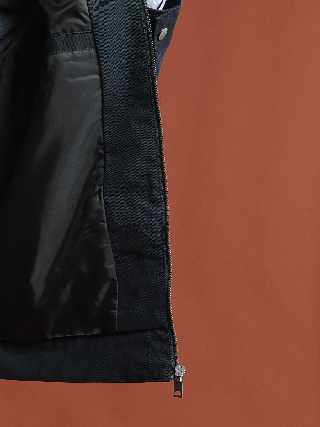 Lacivert Rahat Kalıp Gabardin Erkek Ceket-4