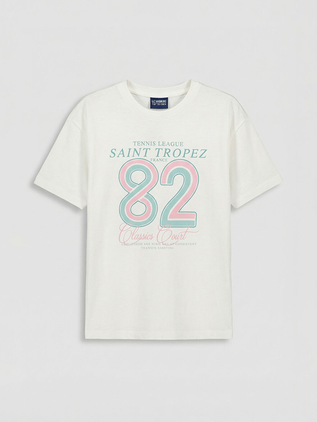 Девочки экрю Футболка