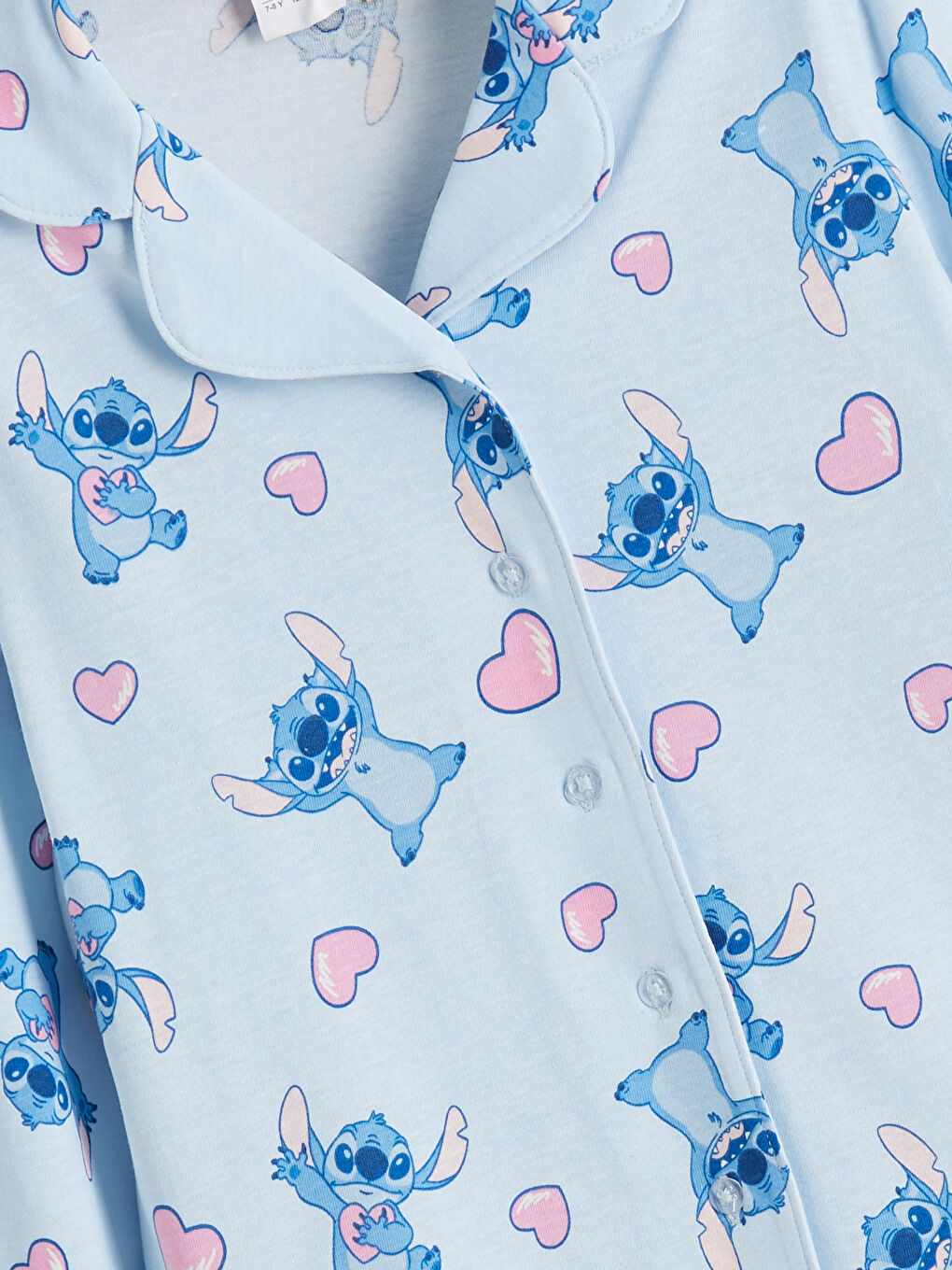 გოგონა ლურჯი პიჟამის ნაკრები-2