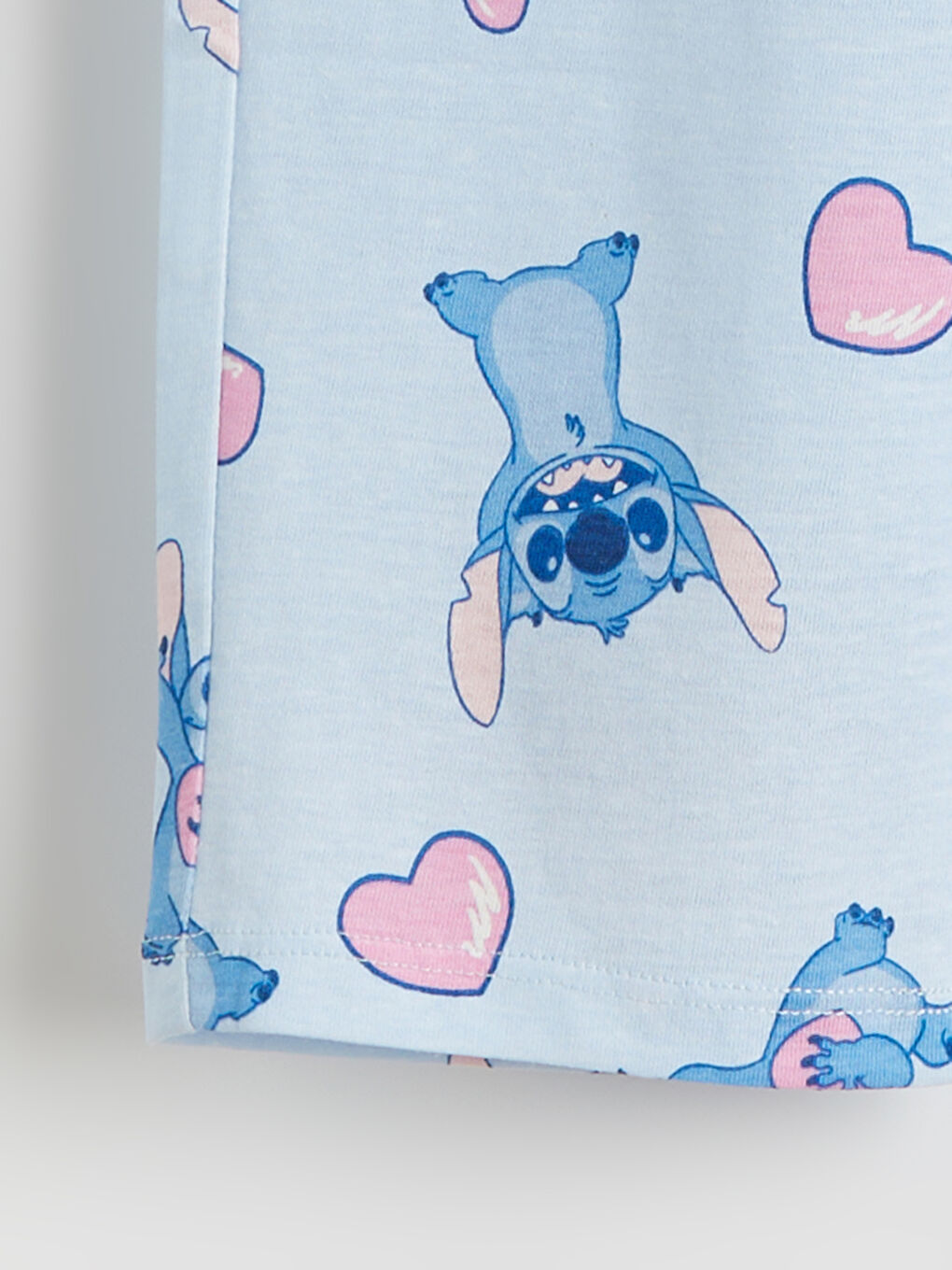 გოგონა ლურჯი პიჟამის ნაკრები-5