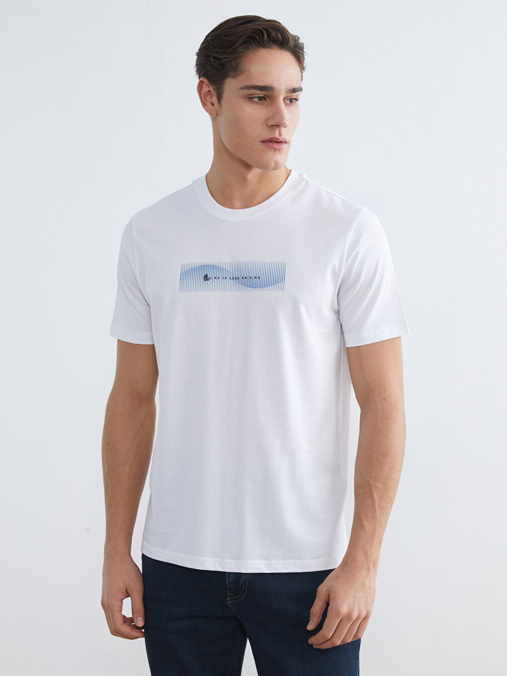 Man WHITE T-Shirt