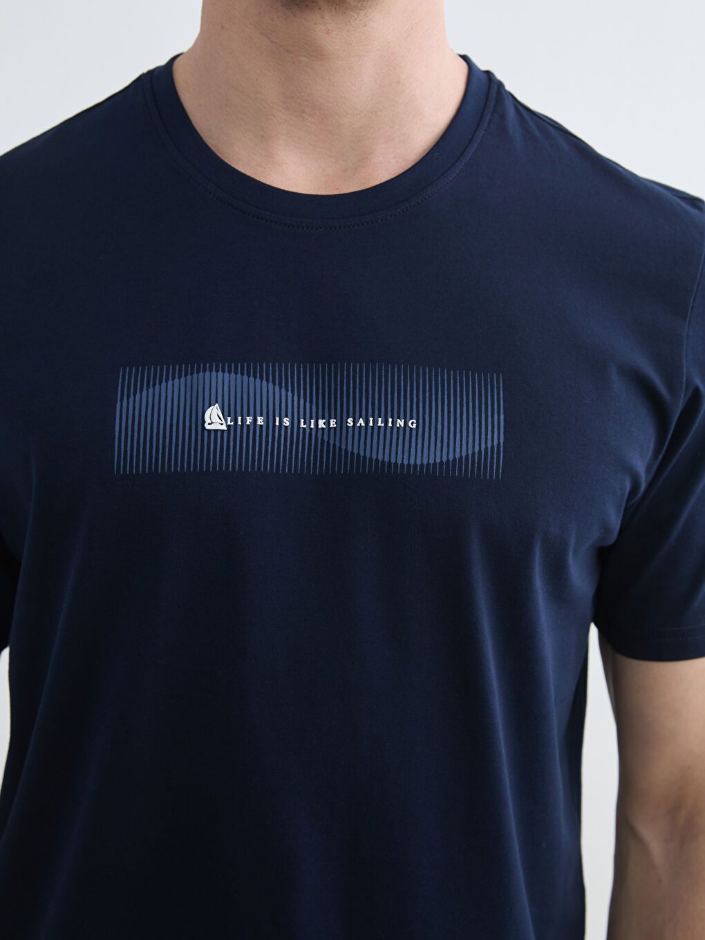 Man NAVY T-Shirt-2