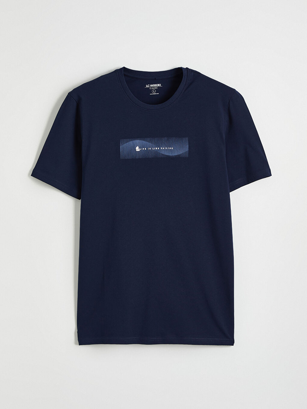 Man NAVY T-Shirt-4