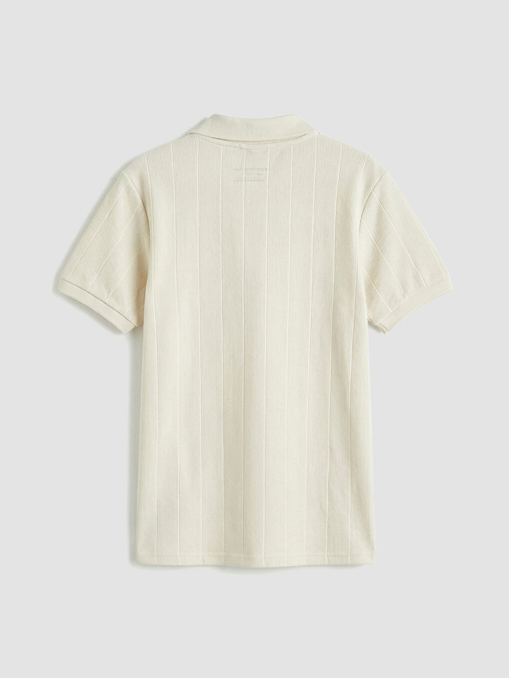 Zippered Polo Neck Boys' T-Shirt-1