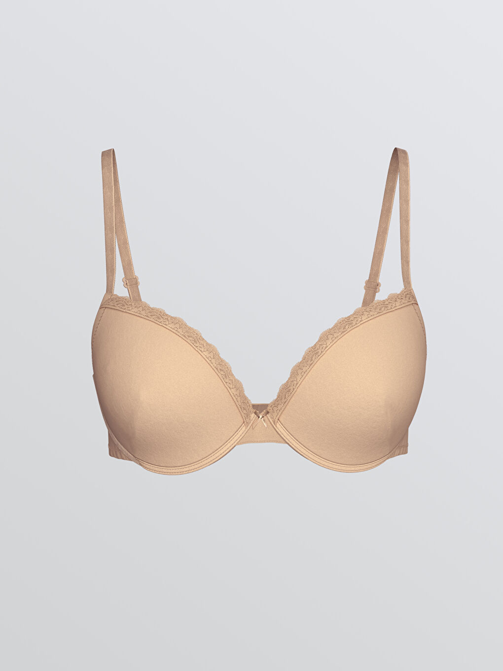 Бюстгальтер-футболка с косточками, без наполнителя, однотонный, 2 упаковки-2