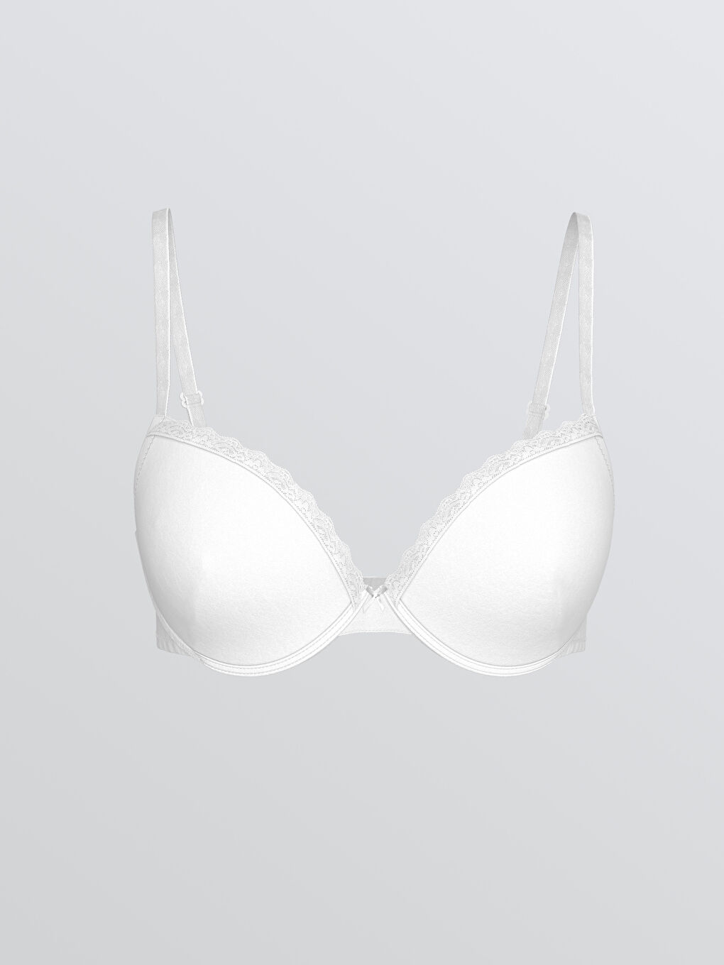 Бюстгальтер-футболка с косточками, без наполнителя, однотонный, 2 упаковки-3