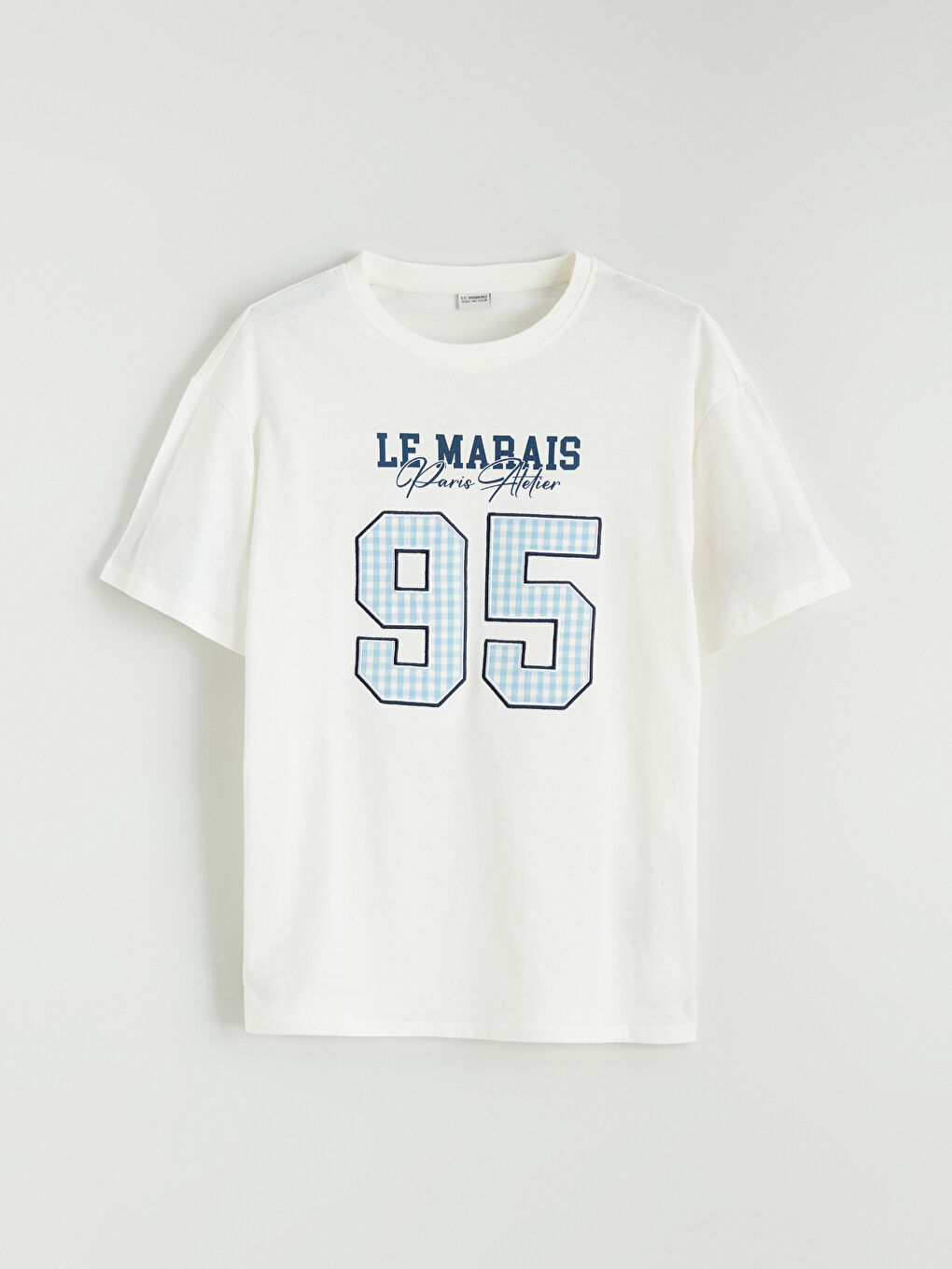 Девочки экрю Футболка