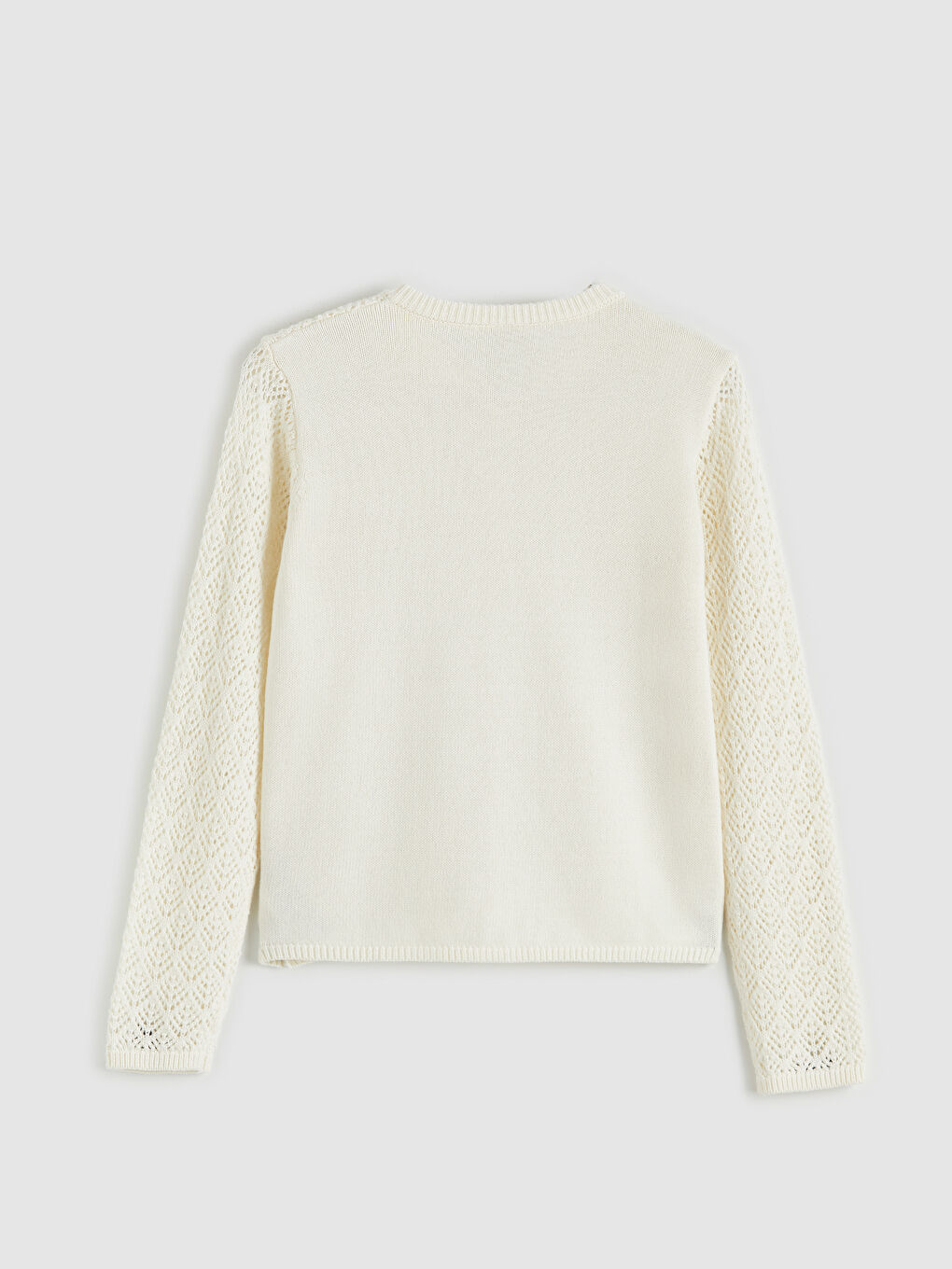 Ajurlu Kız Çocuk Triko Hırka-1