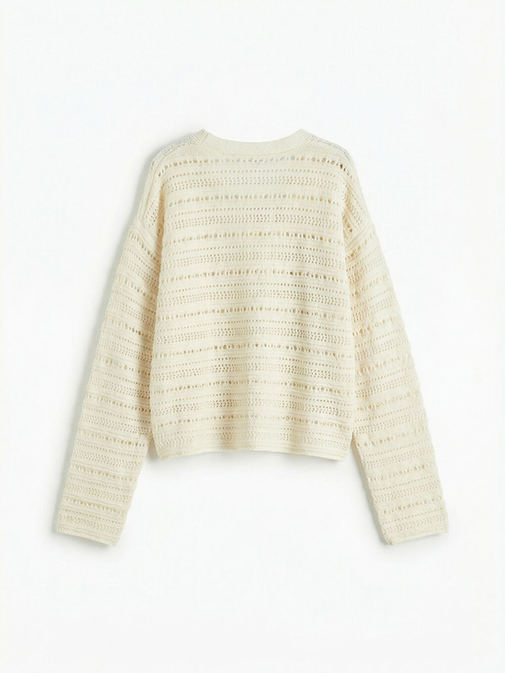 Girl ECRU Cardigan-1