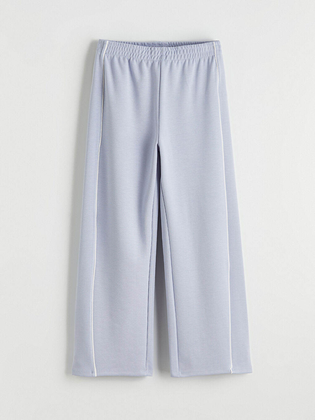 Lila Polo Yaka Kız Çocuk Soft Touch Sweatshirt ve Eşofman Altı-4