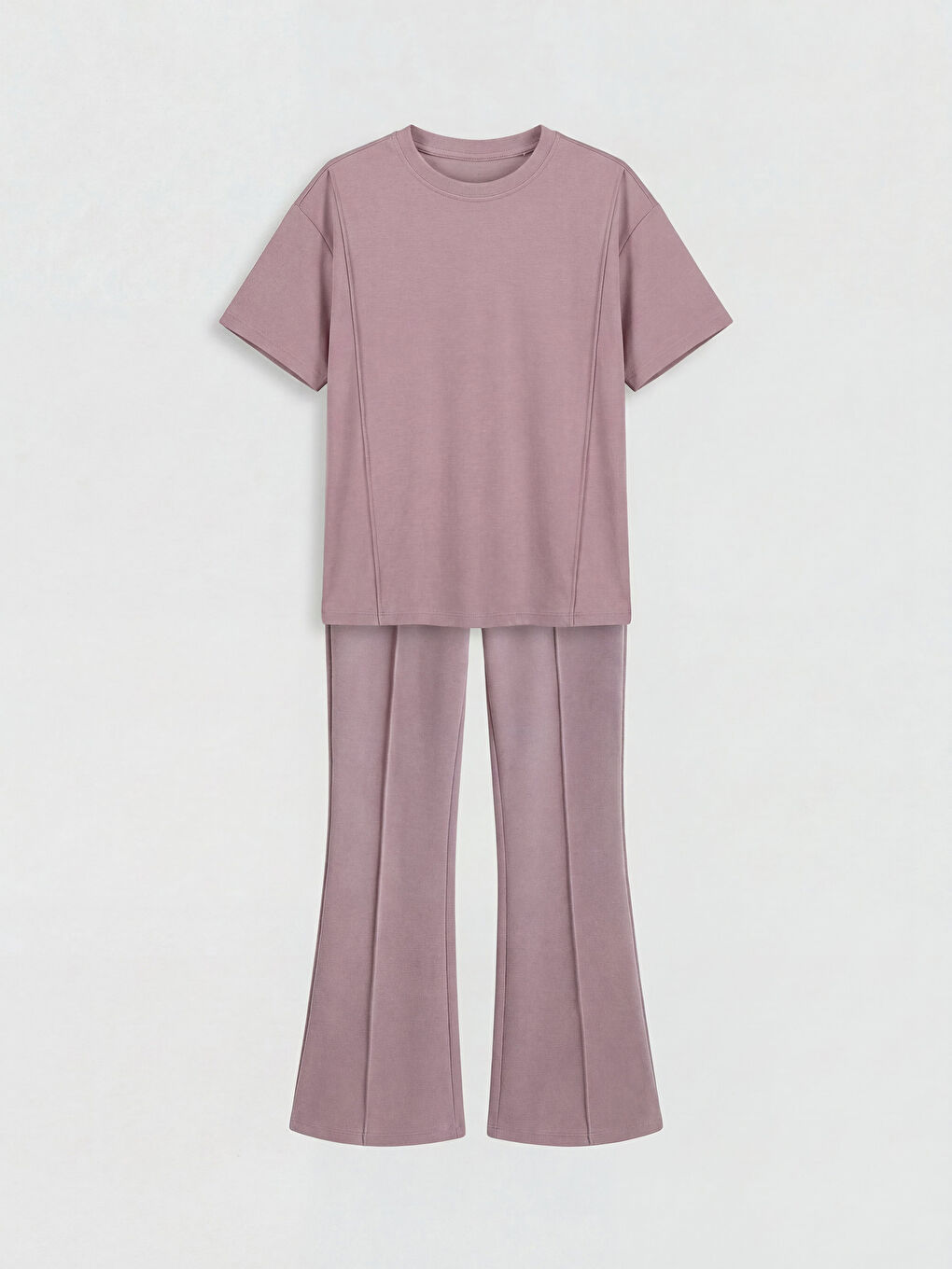 Lila Kız Çocuk Soft Touch Takım