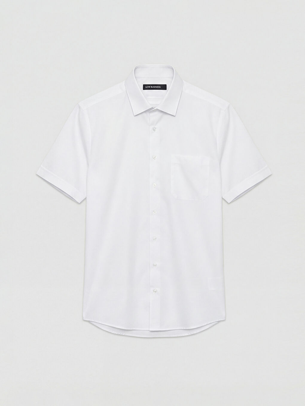 Beyaz Regular Fit Desenli Erkek Gömlek-4