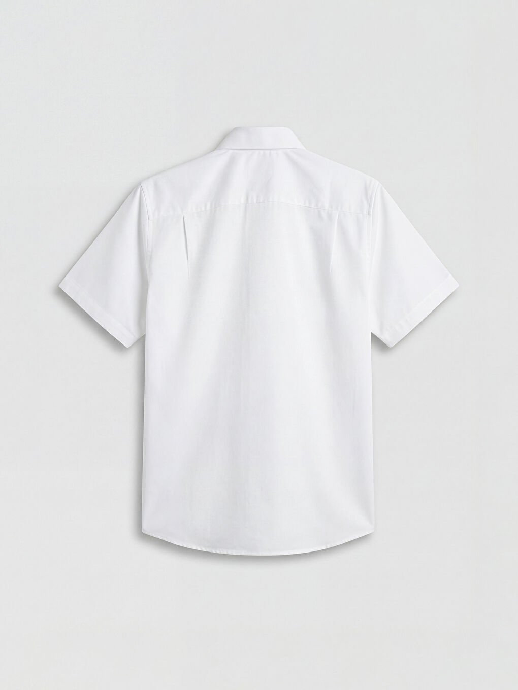 Beyaz Regular Fit Desenli Erkek Gömlek-5