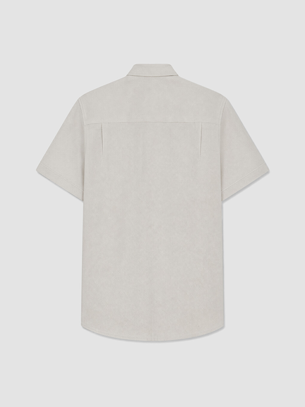 Man Beige Shirt-5