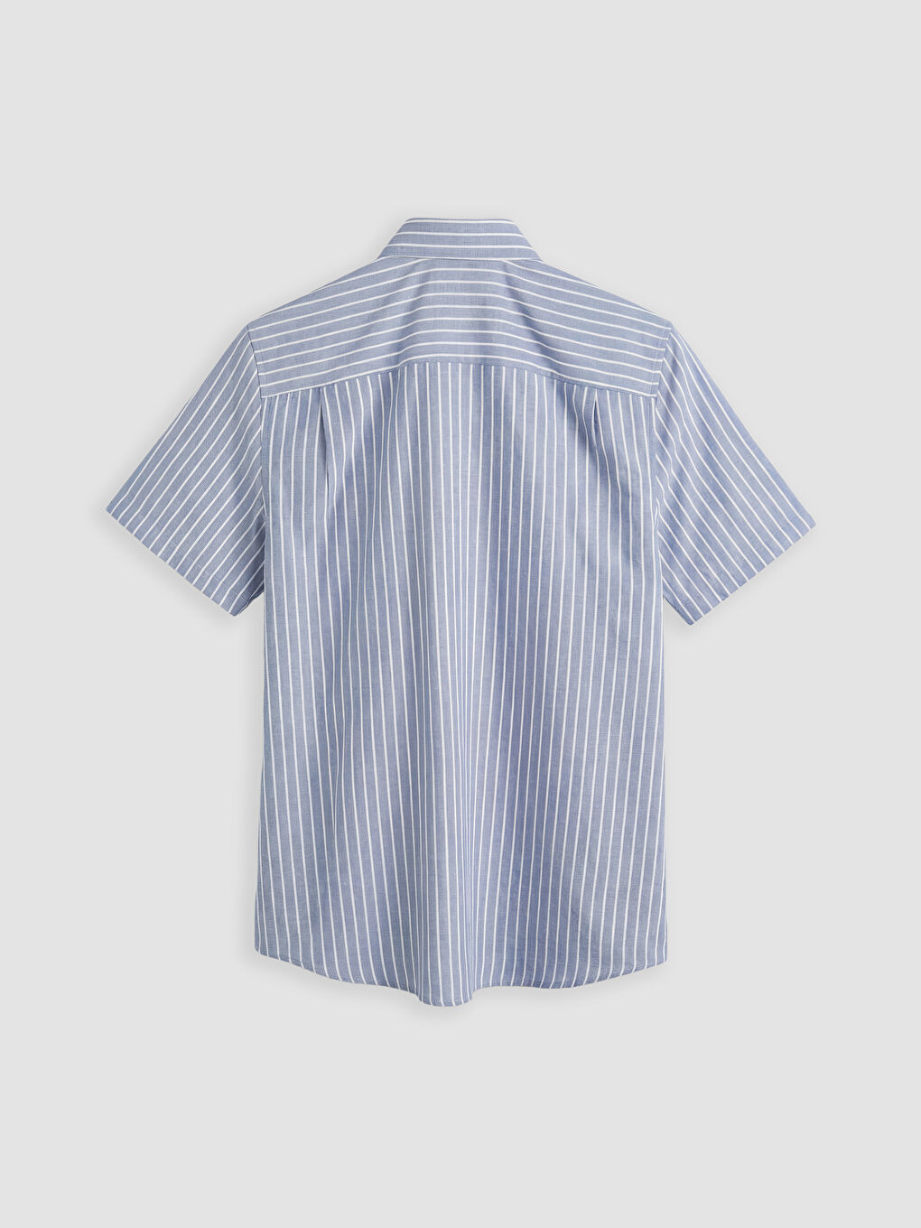 Mavi Regular Fit Çizgili Erkek Gömlek	-5