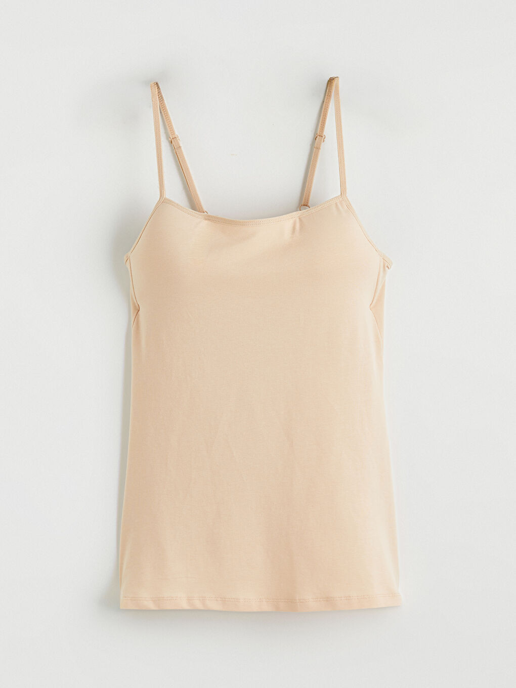 Pembe U Yaka Askılı Kadın Kaplı Atlet