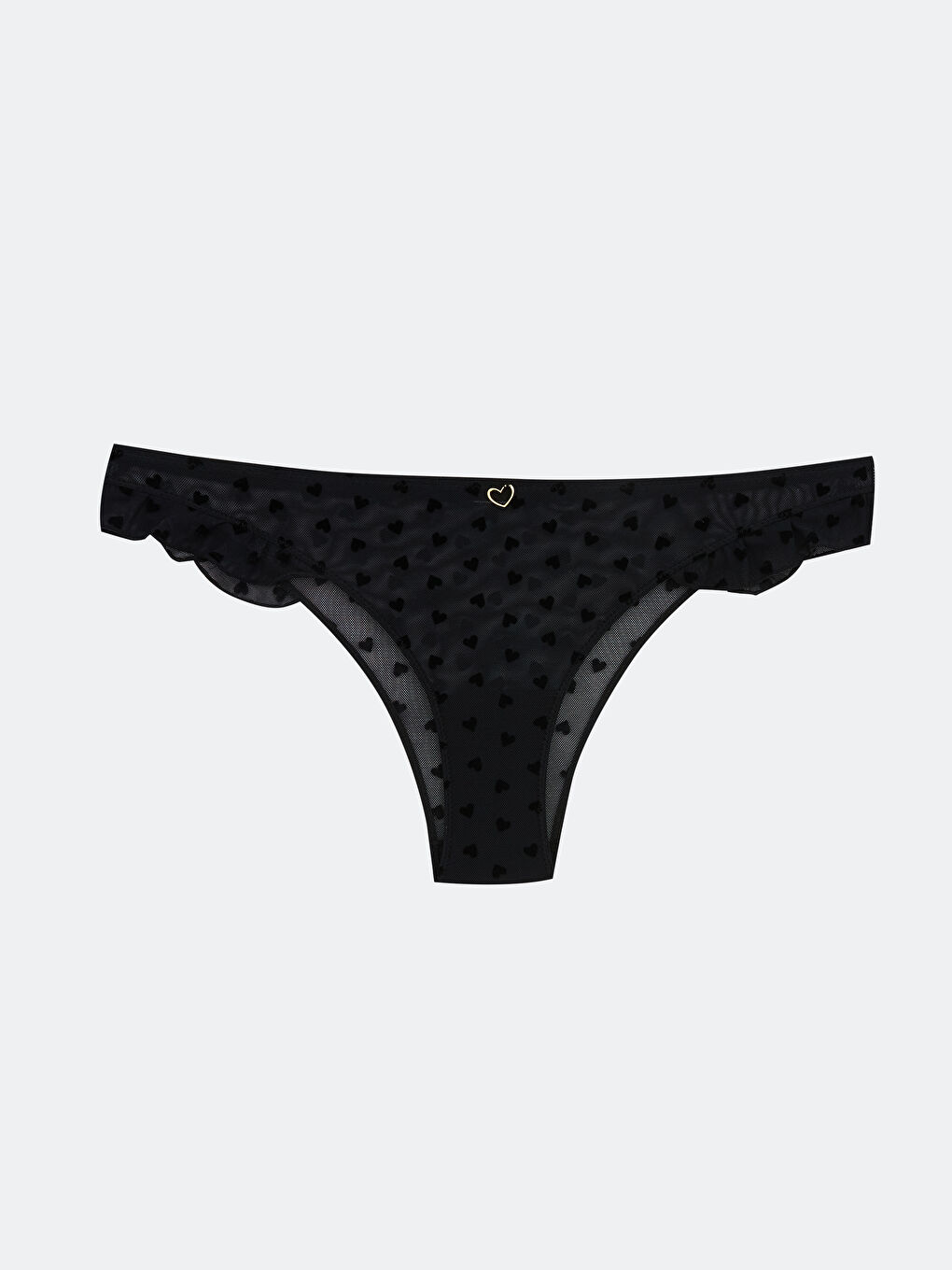 Woman BLACK Brazilian Knickers