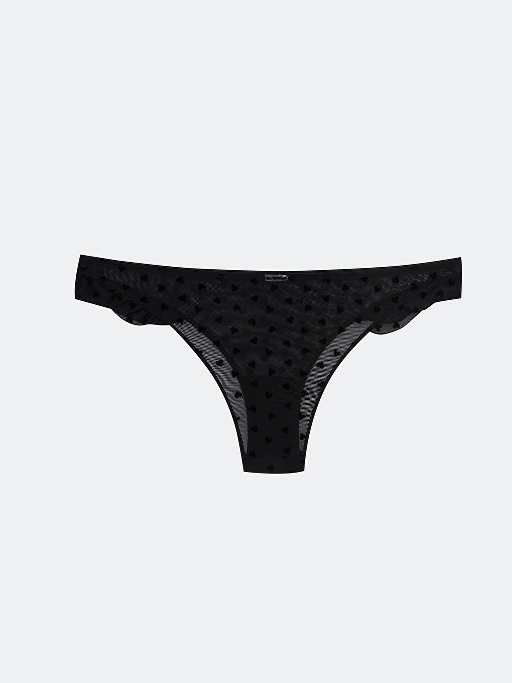 Woman BLACK Brazilian Knickers-1