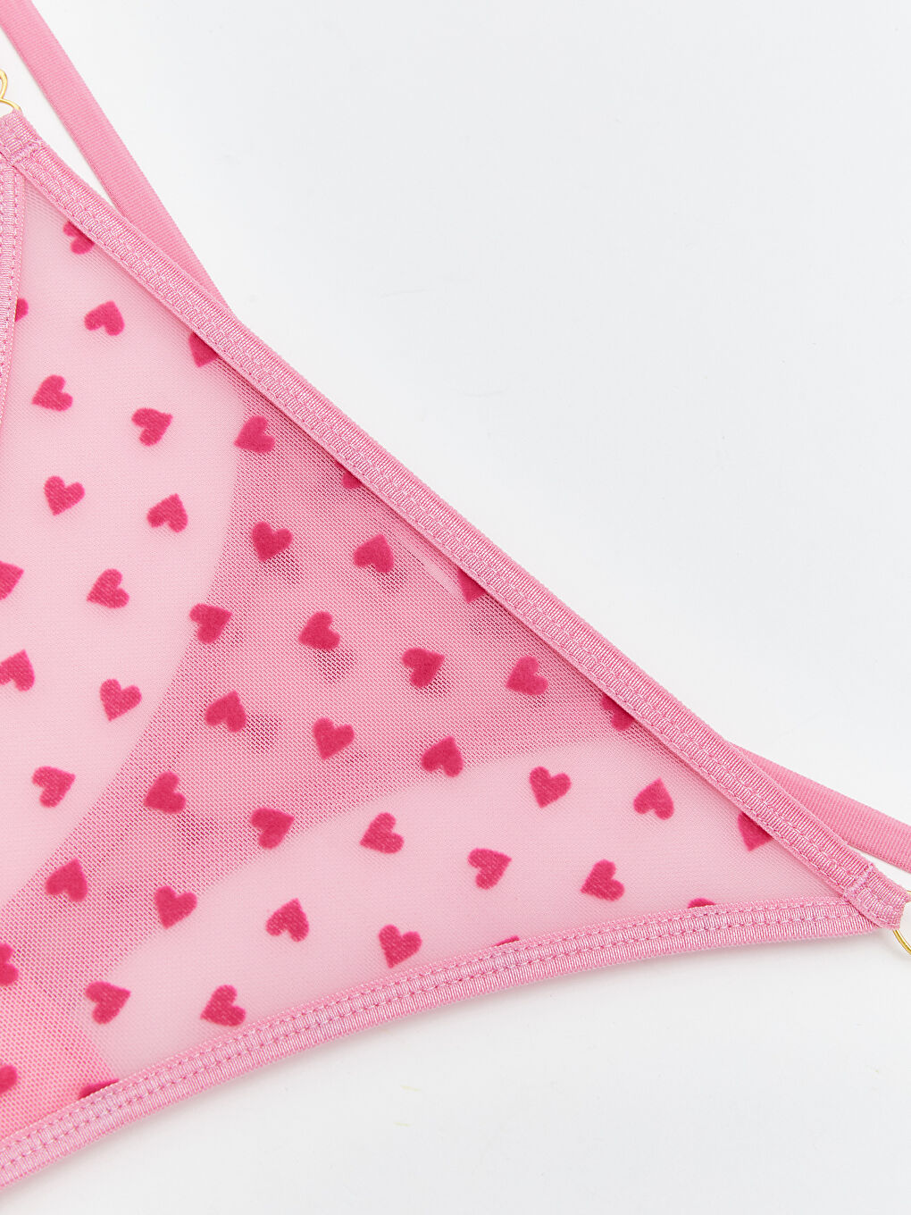 Chiloți tanga ROZ Femeie-2