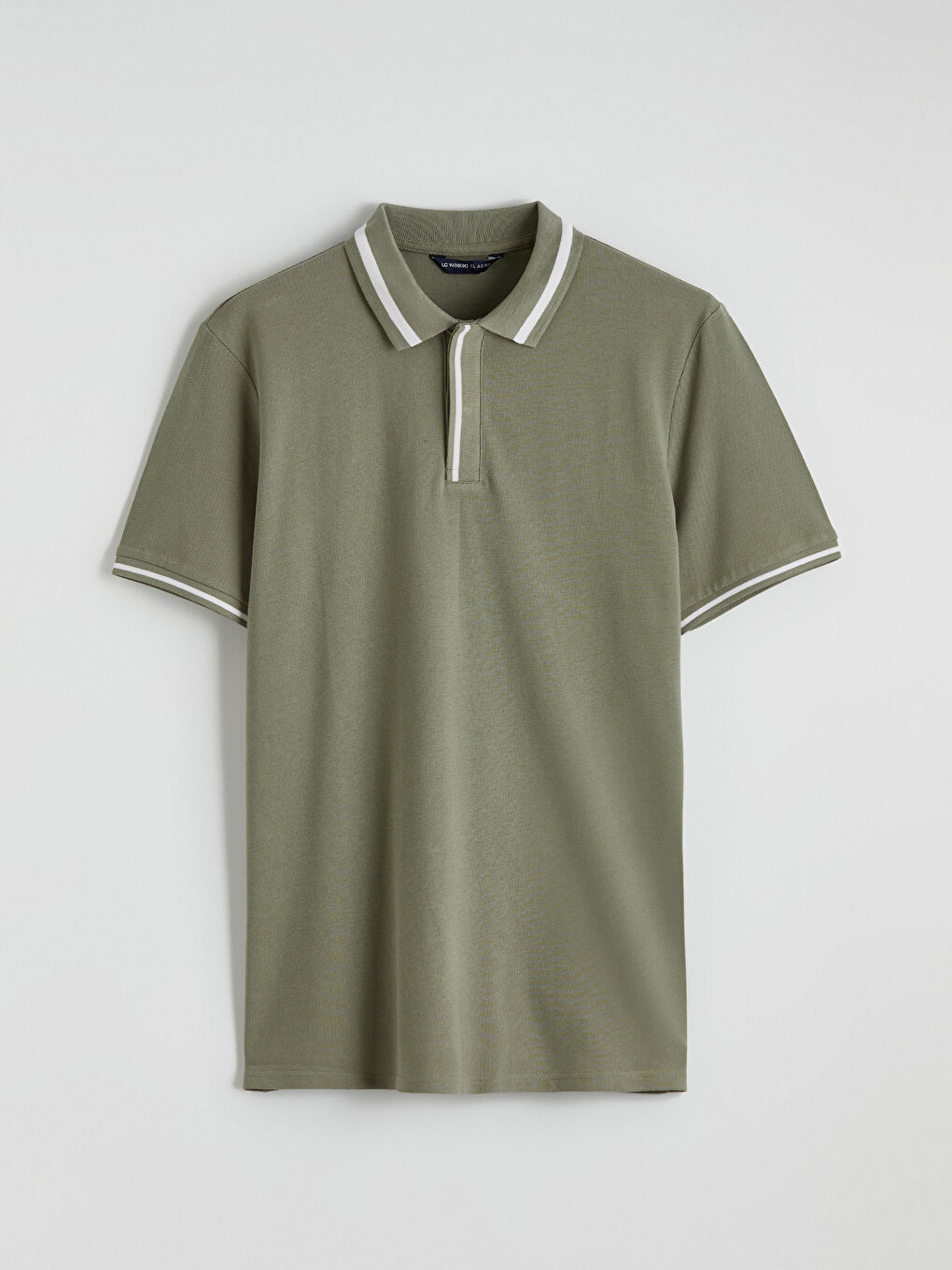Polo Collar Pique Men's T-Shirt-4