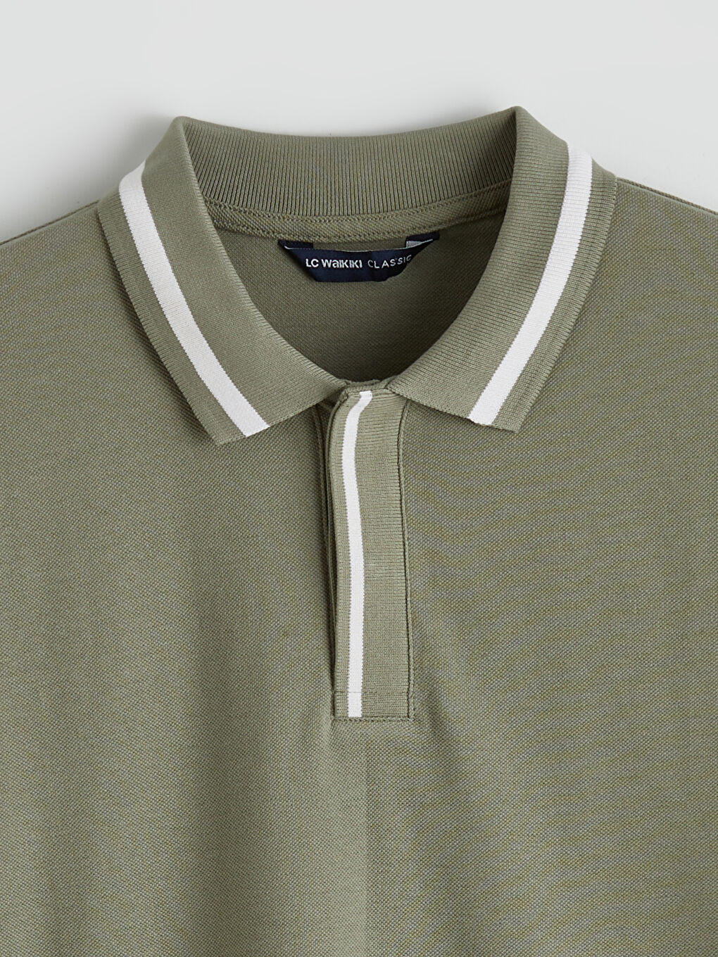 Polo Collar Pique Men's T-Shirt-5